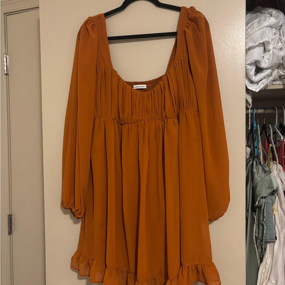 Abercrombie & Fitch Rust Mini Dress